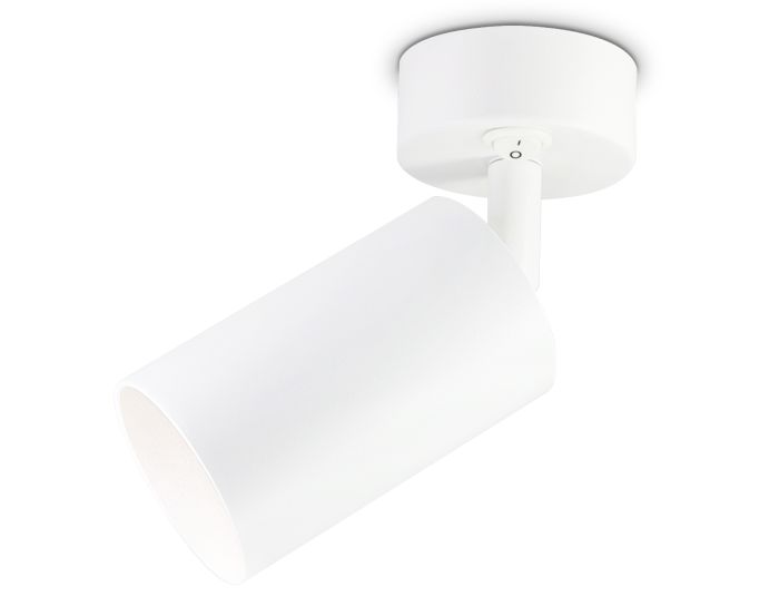 Overhead spotlight with switch TA126 WH white GU10 max 12W D70*164*D55