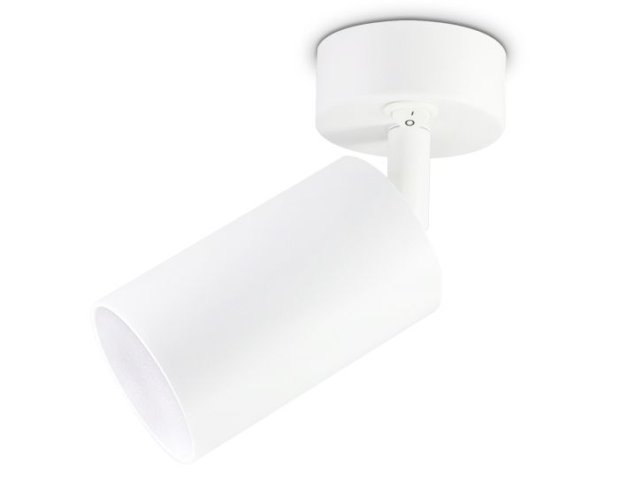 Overhead spotlight with switch TA126 WH white GU10 max 12W D70*164*D55