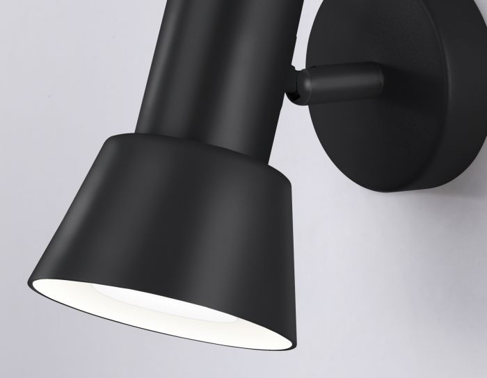 Overhead luminaire TA13112 BK/WH black/white GU10 max D85*L123*H145