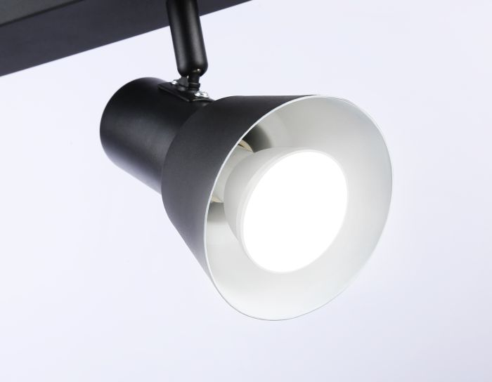 Overhead luminaire TA13117/2 BK/WH black/white GU10/2 max 12W 350*85*150