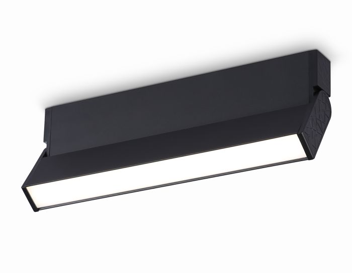 LED surface-mounted luminaire TA1821 BK black LED 12W 4200K 230*22*87