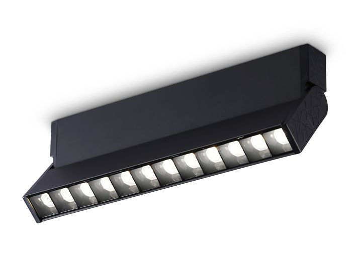 LED overhead luminaire TA1829 BK black LED 12W 4200K 230*22*87