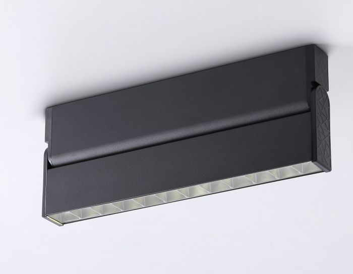 LED overhead luminaire TA1829 BK black LED 12W 4200K 230*22*87