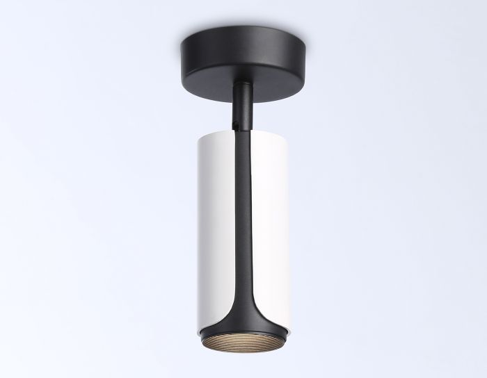 Surface mounted swivel spotlight with replaceable lamp TN51592 WH/BK white/black GU10 D58*195