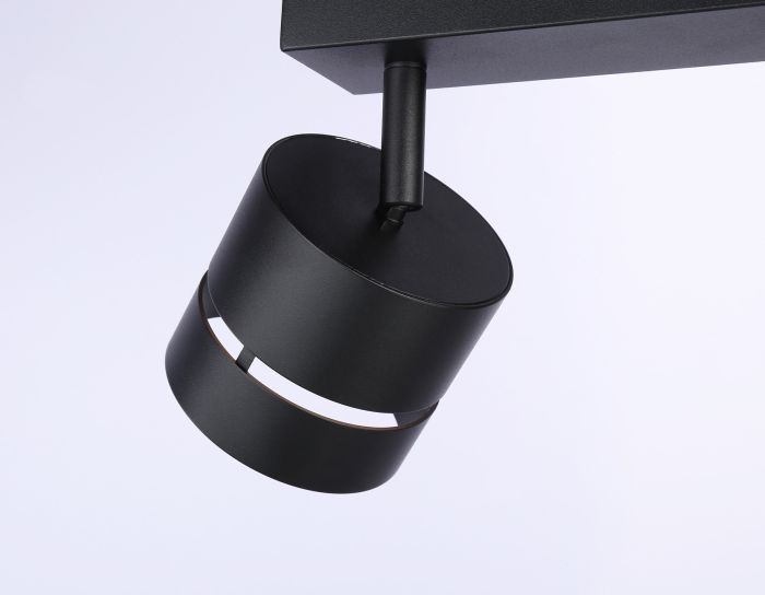 Overhead luminaire TN71060/2 BK black GX53/2 max 12W 280*85*150