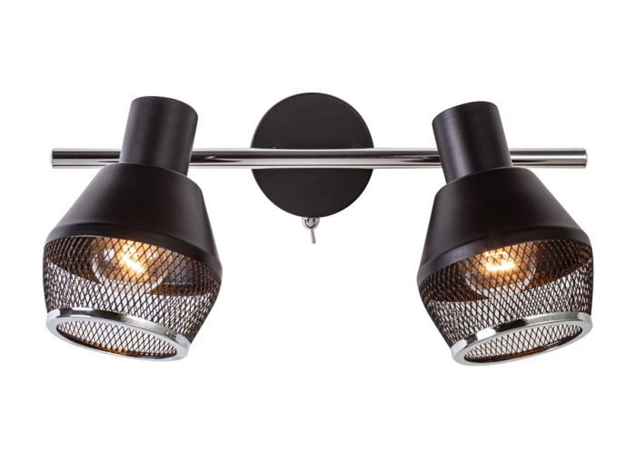 Spotlight Escada 1116/2A E14*40W Black/Chrome