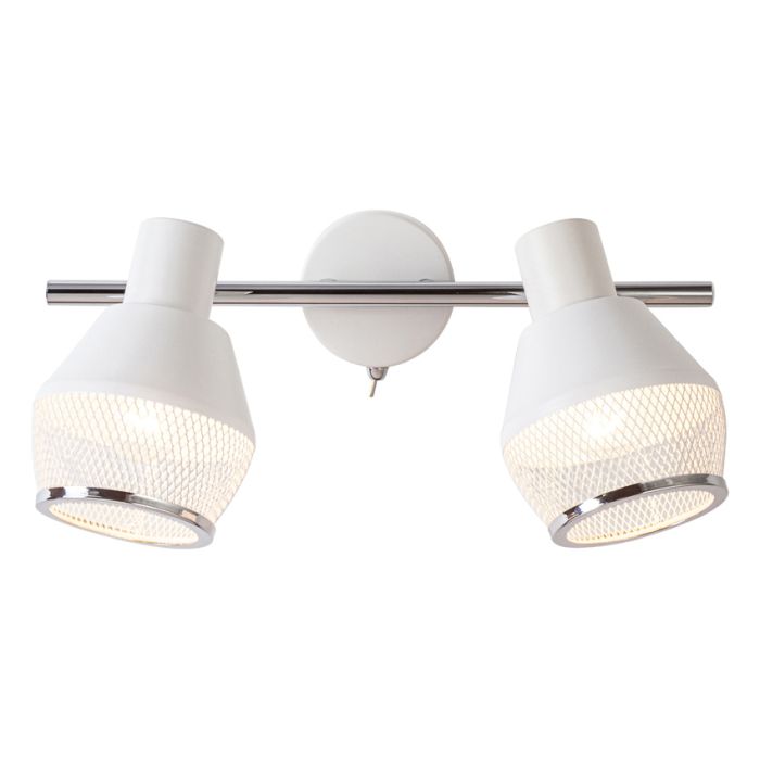 Spotlight Escada 1117/2A E14*40W White/Chrome